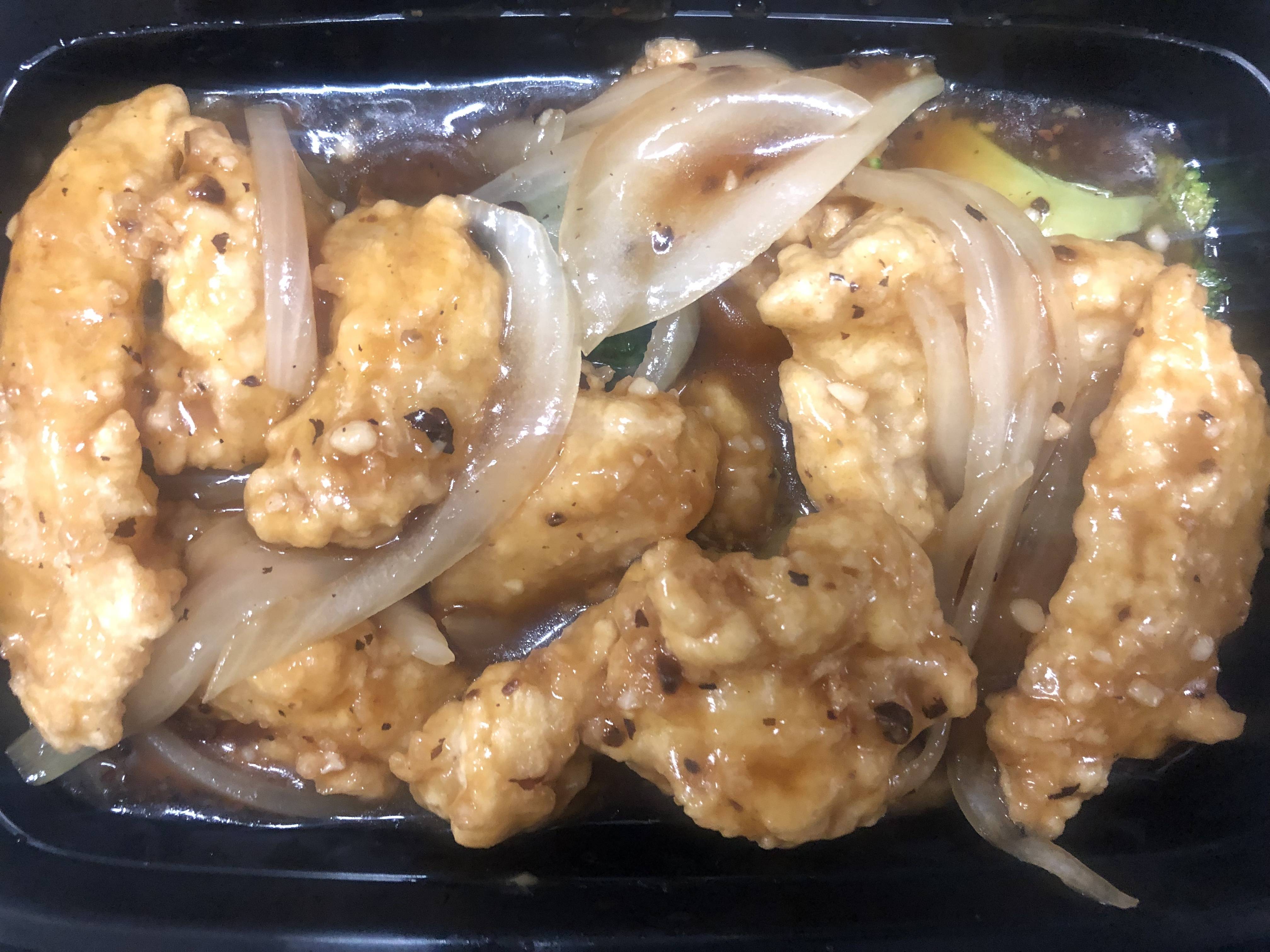 Fish fillet in black bean sauce 豉汁鱼柳